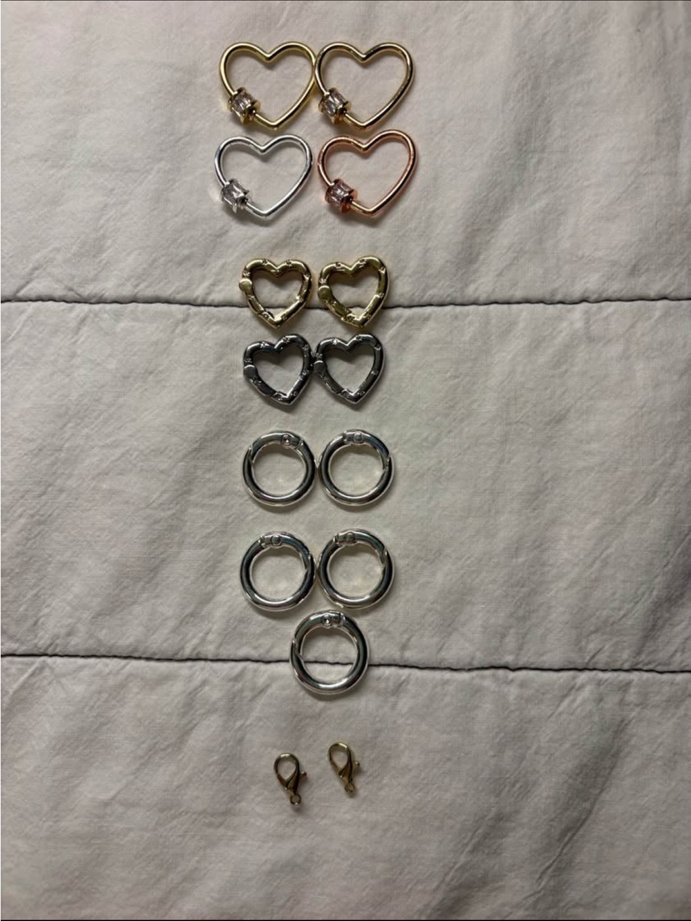 NEW CHARM OR JEWELRY CONNECTORS